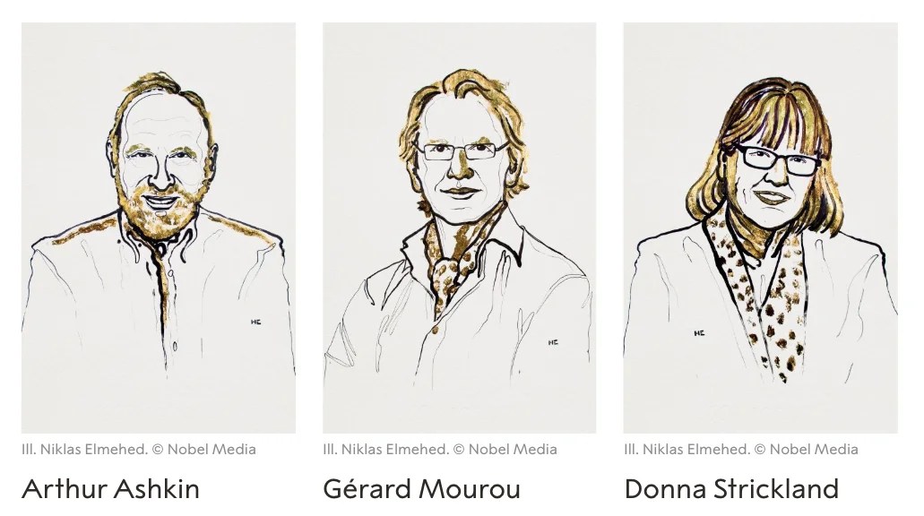 2018 Nobel Prize in Physics laureates